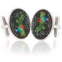 Bay Stater Quarter Coin Cufflinks