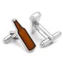 Beer and Bottle Cufflinks