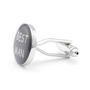 Best Man Oval Cufflinks