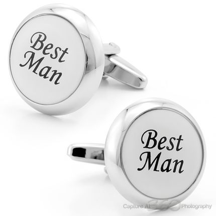 Best Man Wedding Gift Cufflinks