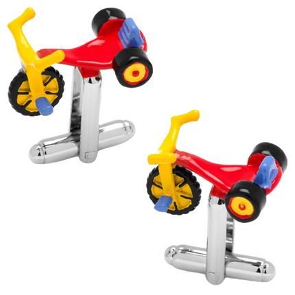 Big Racer Tricycle Cufflinks