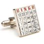Bingo Card Cufflinks