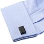 Black 8GB USB Flash Drive Cufflinks