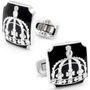 Black Crown Cufflinks