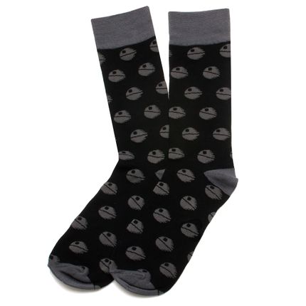 Black Death Star Socks