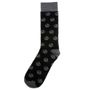 Black Death Star Socks