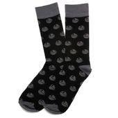 Black Death Star Socks