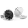Black Druzy Cufflinks