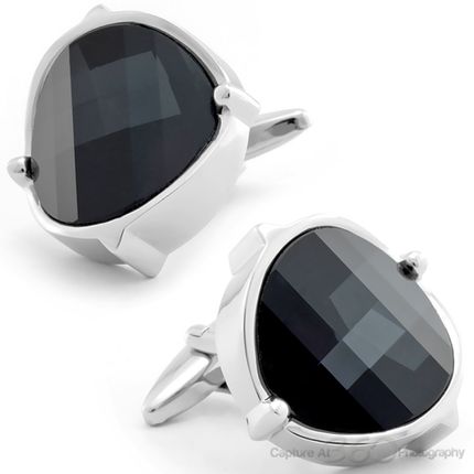 Black Globe Cufflinks