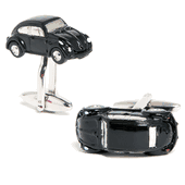 Black Iconic Car Cufflinks