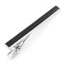 Black Inlaid Tie Clip