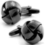 Black Karma Knots Cufflinks