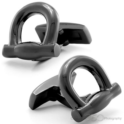 Black Midnight Ride Cufflinks
