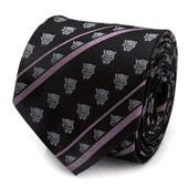 Black Panther Stripe Black Tie