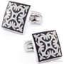 Black Regal Shield Cufflinks