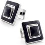 Black Roof Cufflinks