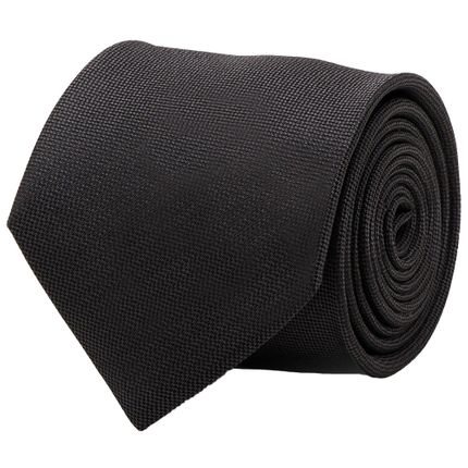 Black Silk Tie