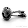 Black Sleek Knots Cufflinks