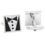 Black Tie Tuxedo Cufflinks