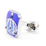 Blue Crown Cufflinks