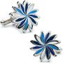 Blue Daisy Cufflinks