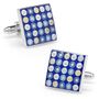 Blue Enamel Damien Cufflinks