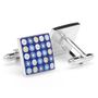 Blue Enamel Damien Cufflinks