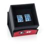 Blue Enamel Fleur Cufflinks