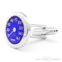 Blue French Speedometer Cufflinks