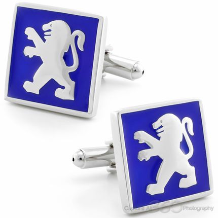 Blue Giant Lion Cufflinks