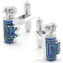 Blue Golf Bag Cufflinks