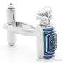 Blue Golf Bag Cufflinks