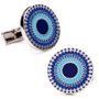 Blue Kaleidoscope Cufflinks