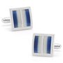 Blue Ombre Square Cufflinks