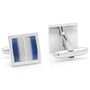Blue Ombre Square Cufflinks