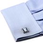 Blue Ombre Square Cufflinks