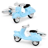 Blue Scooter Cufflinks