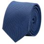 Blue Silk Skinny Tie