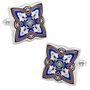 Blue Spanish Bloom Cufflinks