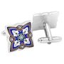 Blue Spanish Bloom Cufflinks