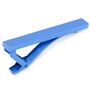 Blue Stainless Steel Tie Clip-CLI-OB-BLU-TC