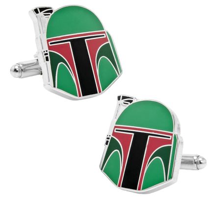 Boba Fett Helmet Cufflinks