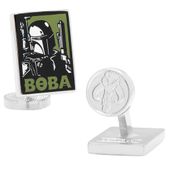 Boba Fett Pop Art Poster Cufflinks