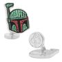 Boba Fett Typography Cufflinks