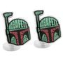 Boba Fett Typography Cufflinks