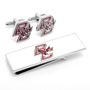 Boston College Eagles Cufflinks And Money Clip Gift Set