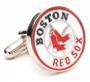 Boston Red Sox Cufflinks and Money Clip Gift Set