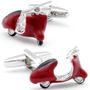 Brand New Red Scooter Cufflinks