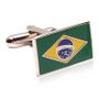 Brazilian Flag Cufflinks