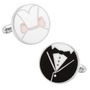 Bride and Groom Wedding Cufflinks